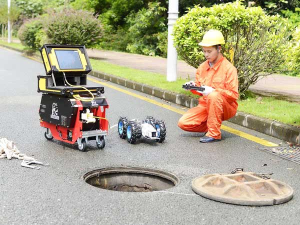 汝南管道机器人检测